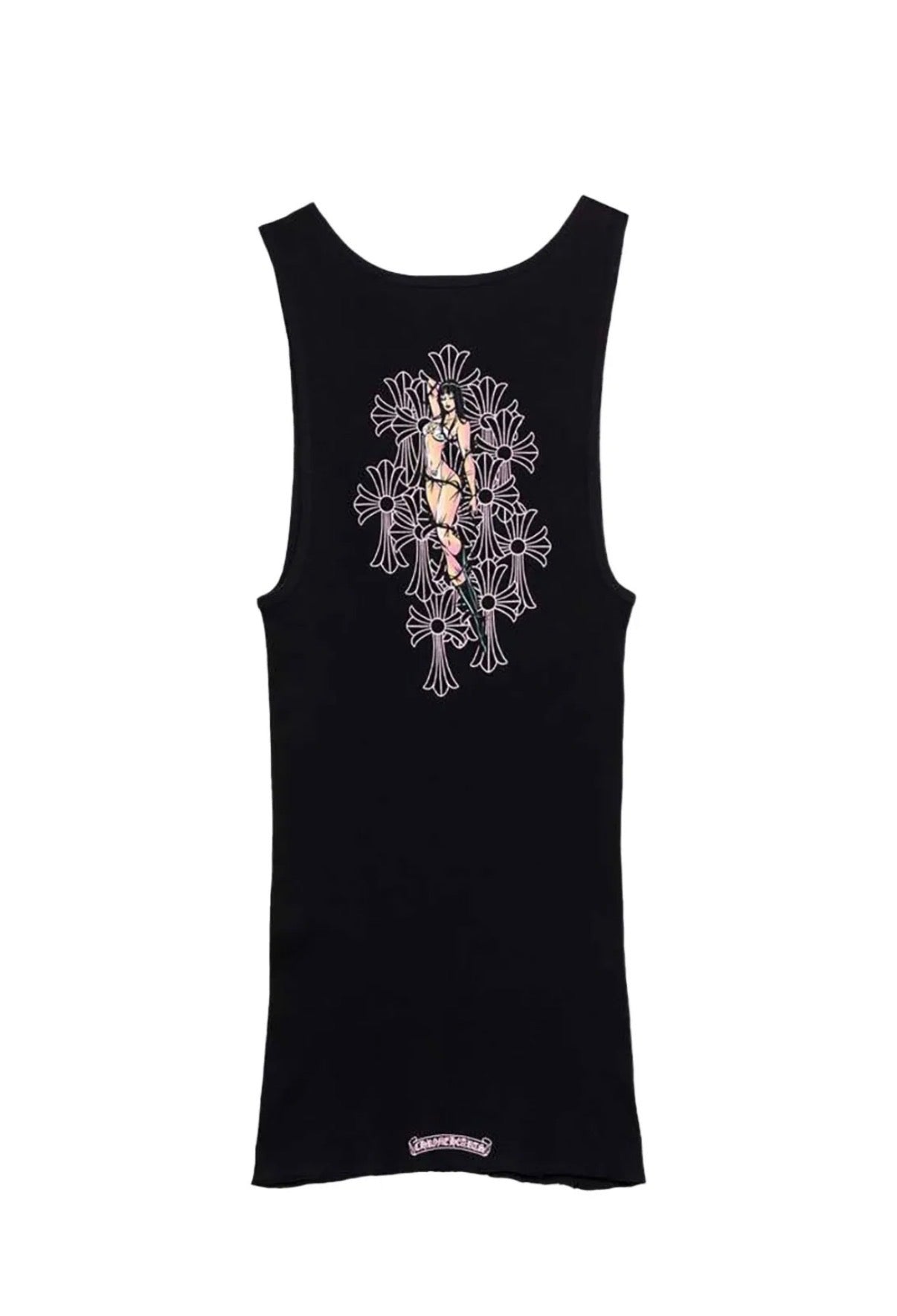 The Chrome Hearts x Deadly Doll Tank Top