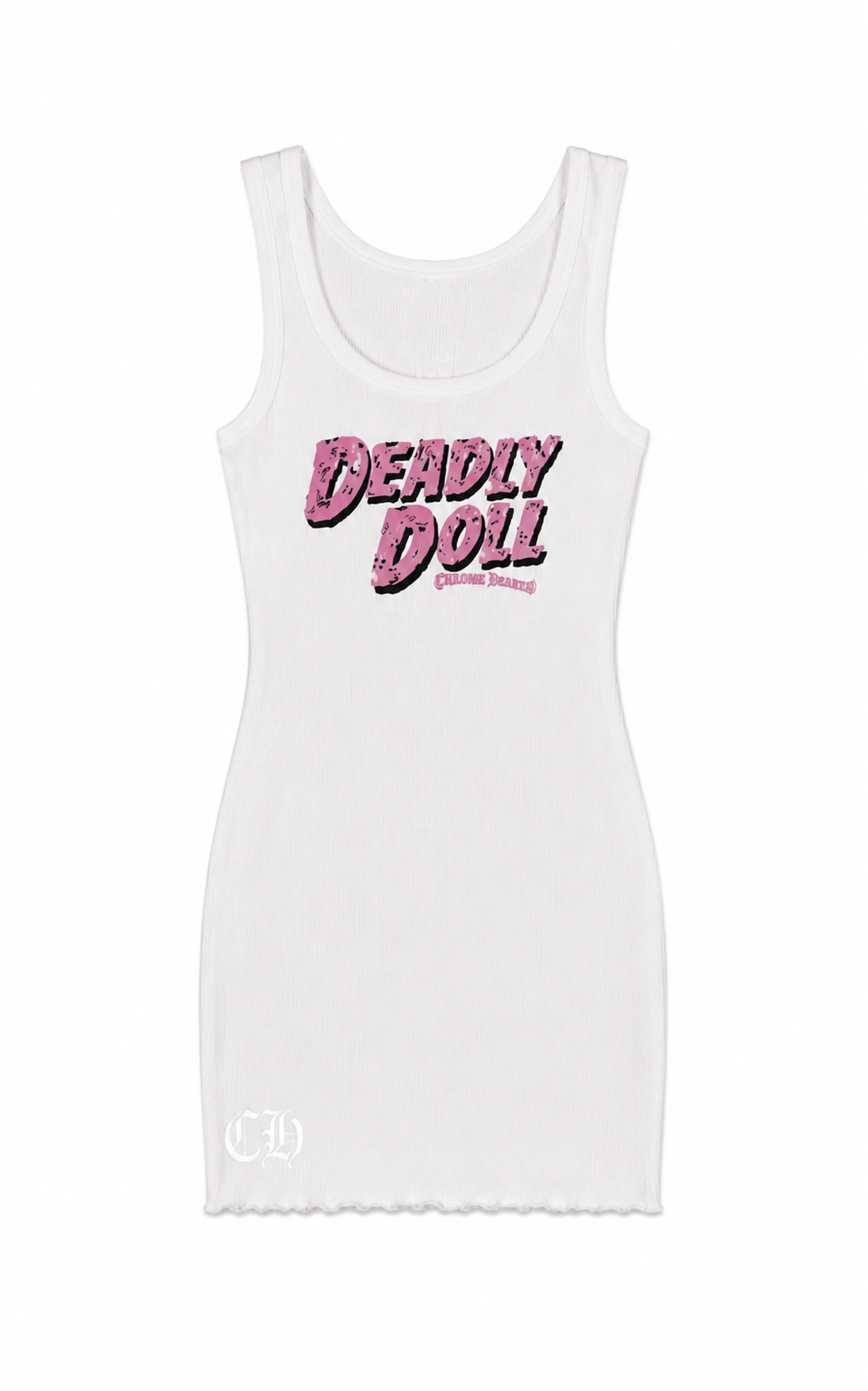 The Chrome Hearts x Deadly Doll Tank Top