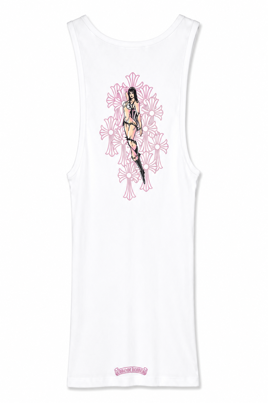 The Chrome Hearts x Deadly Doll Tank Top